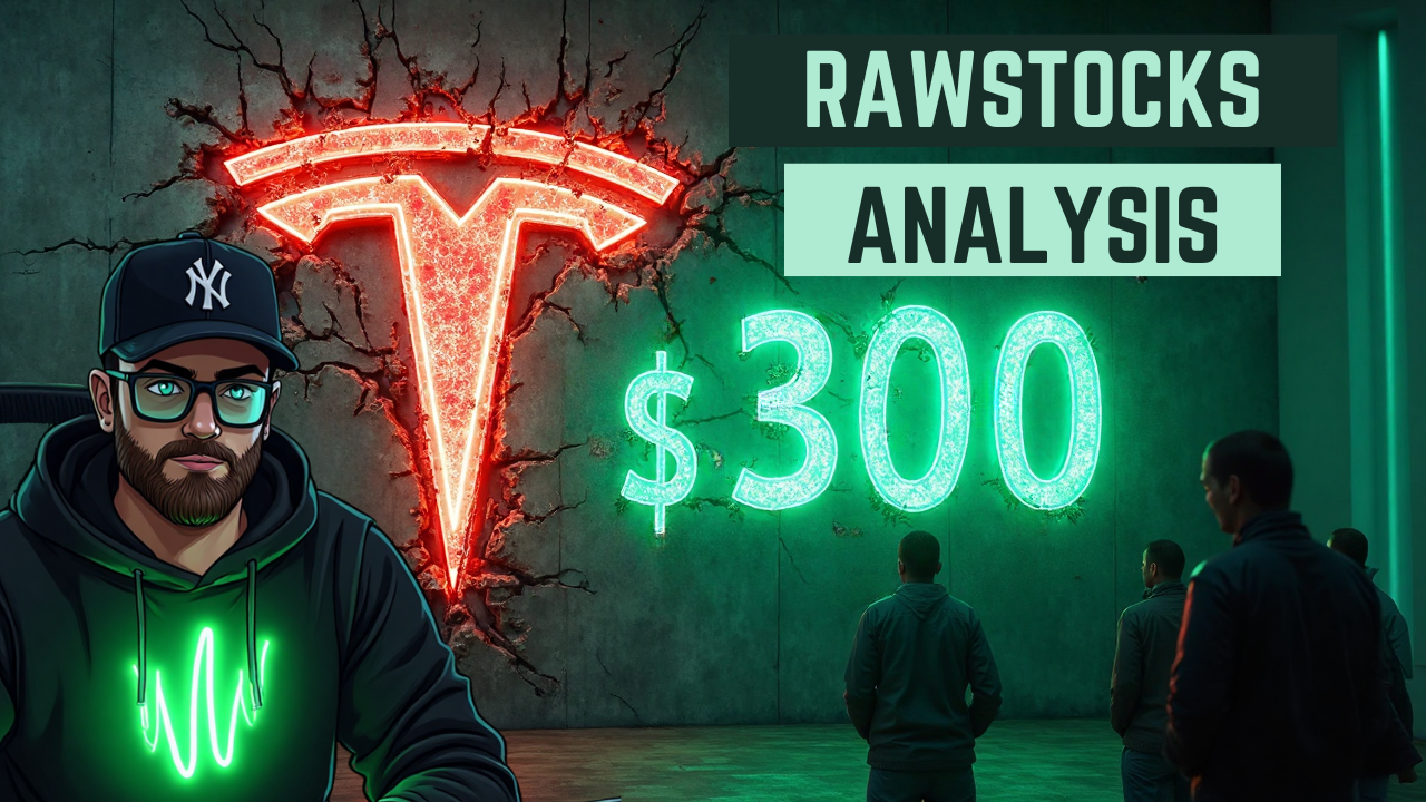 Tesla ($TSLA) Weekly Trade Plan: Why $300 is the Line in the Sand